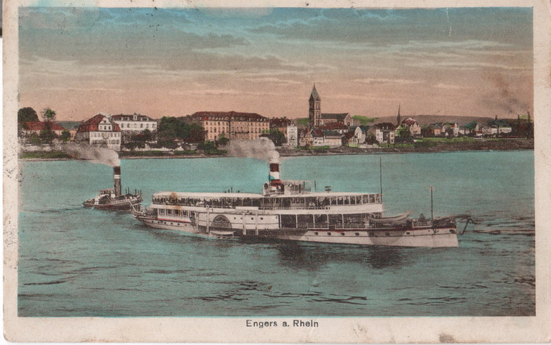 Rheinfront um 1910